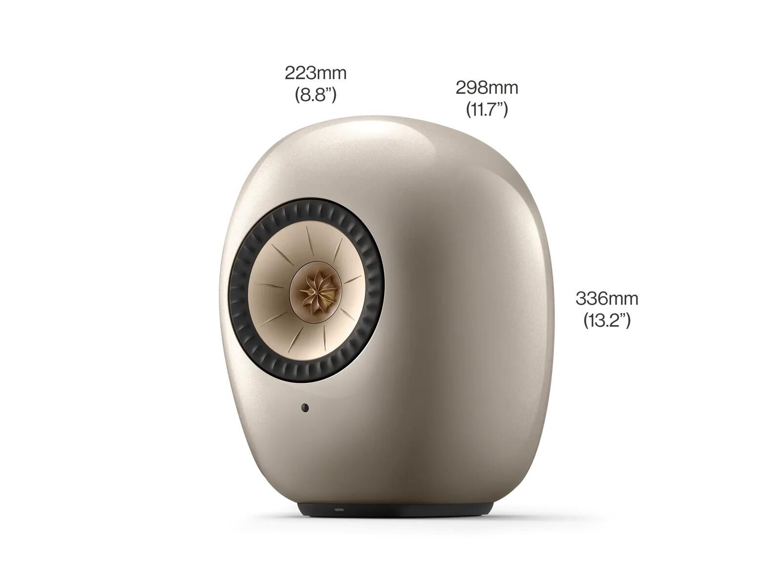 KEF LS LUXE Wireless HiFi Aktivlautsprecher (Paar) Dusk Titanium