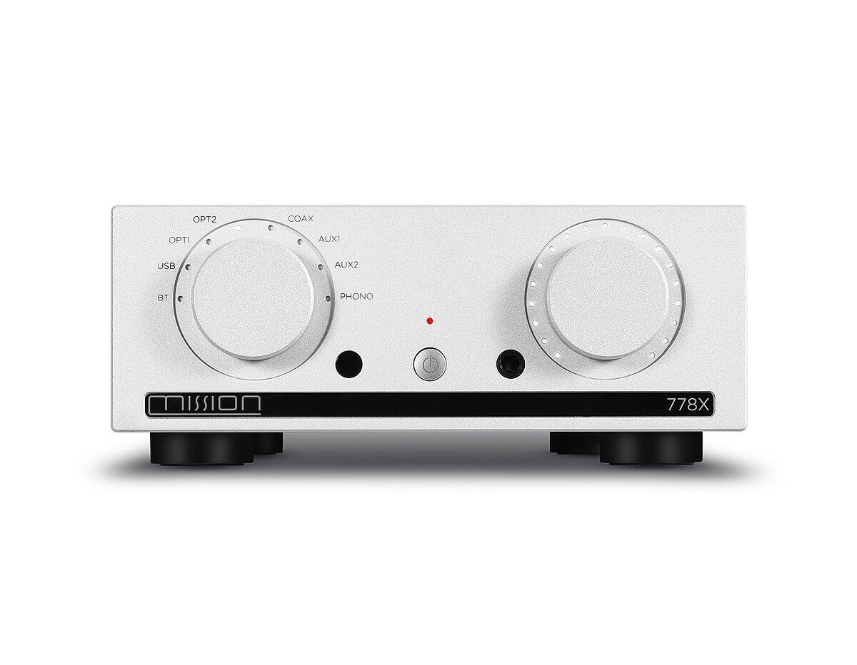 Mission 778X Vollverstärker Silber