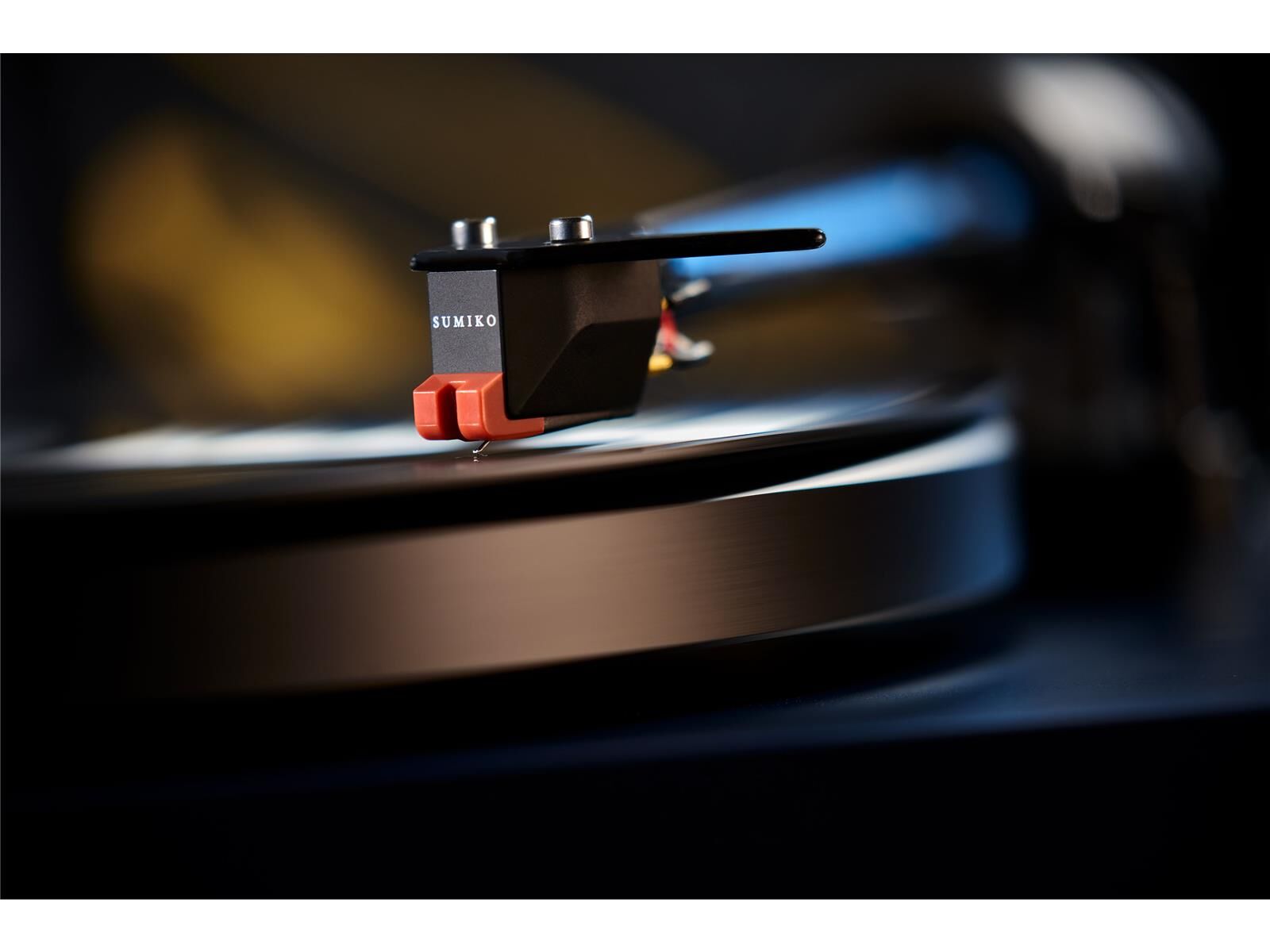 Sumiko Oyster Moonstone MM-Tonabnehmer rot