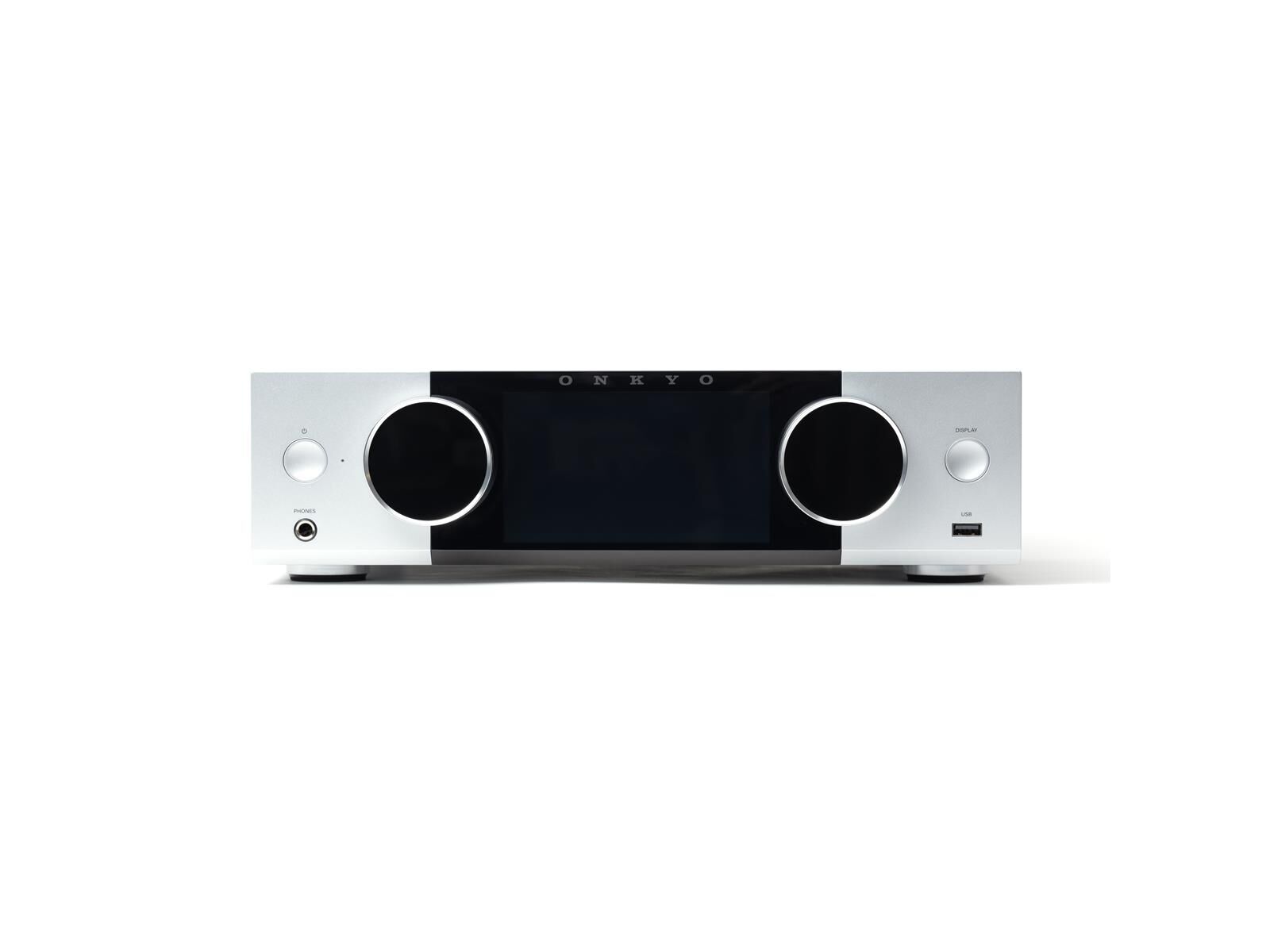 Onkyo-Y-40-Sl-Front-Off.jpg Onkyo Muse Y-40 Netzwerk Verstärker silber