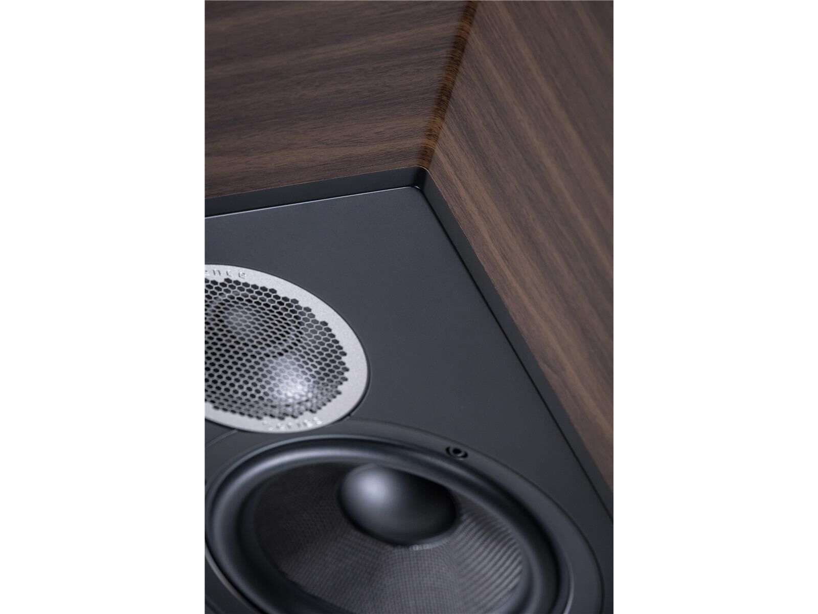 ELAC - Debut Reference DBR62 Schwarz - Details -1 ELAC Debut Reference DBR62 (Paar Walnuss/Schwarz