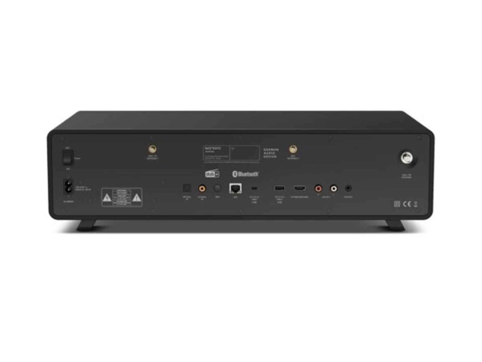 Sonoro Avaton kompaktes Musiksystem schwarz matt