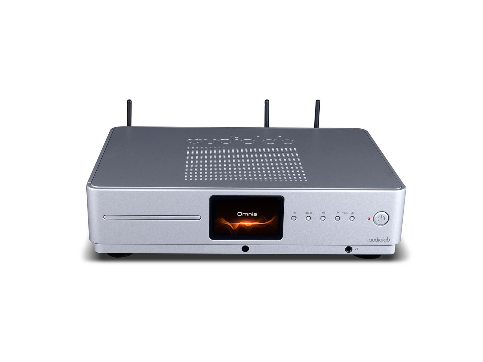 audiolab Omnia All-in-One-Musiksystem Silber