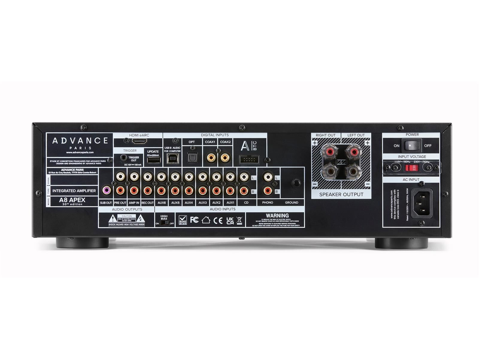ADVANCE PARIS Apex A8 Vollverstärker