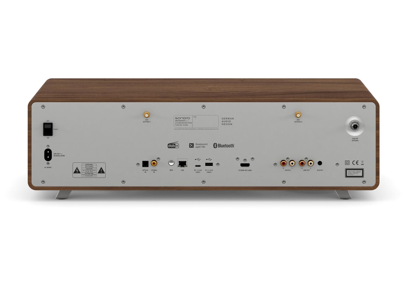 Sonoro Meisterstück (Gen.2) Walnuss silber