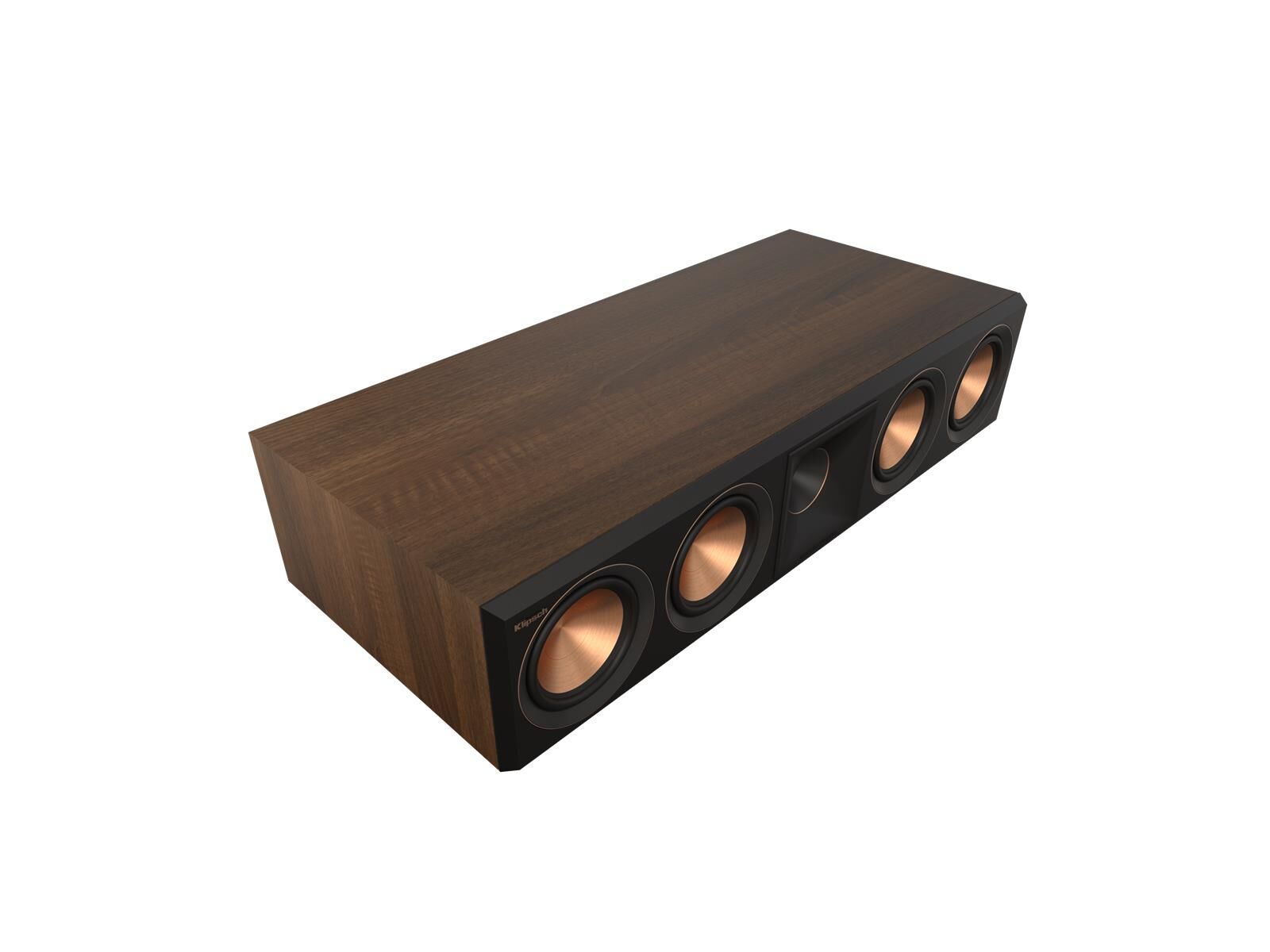 RP-504C-II-Walnut-Hero-Grille-Off.png Klipsch RP-504C II Center-Lautsprecher Walnuss