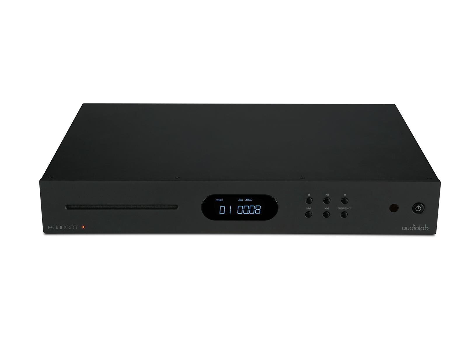 6000CDT-black audiolab 6000CDT CD-Player Schwarz