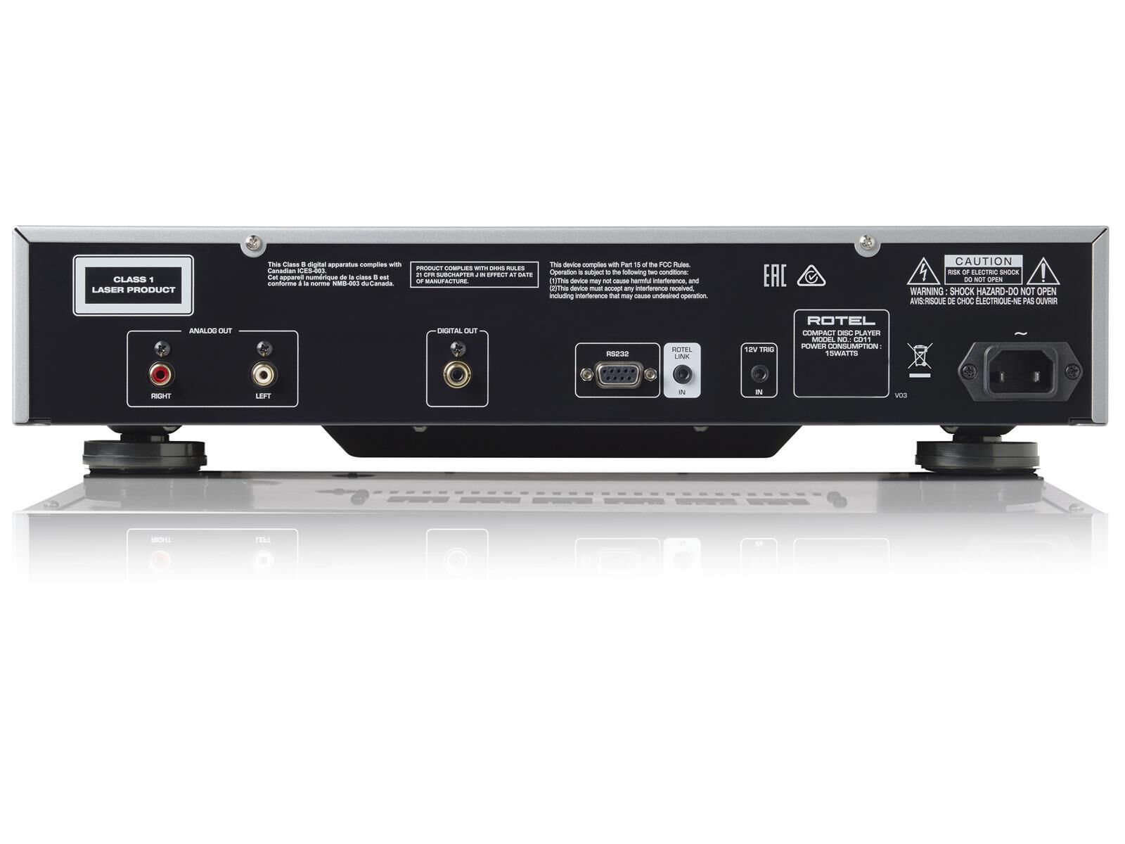 Rotel A11 Tribute Vollverstärker+CD11 CD-Player Set
