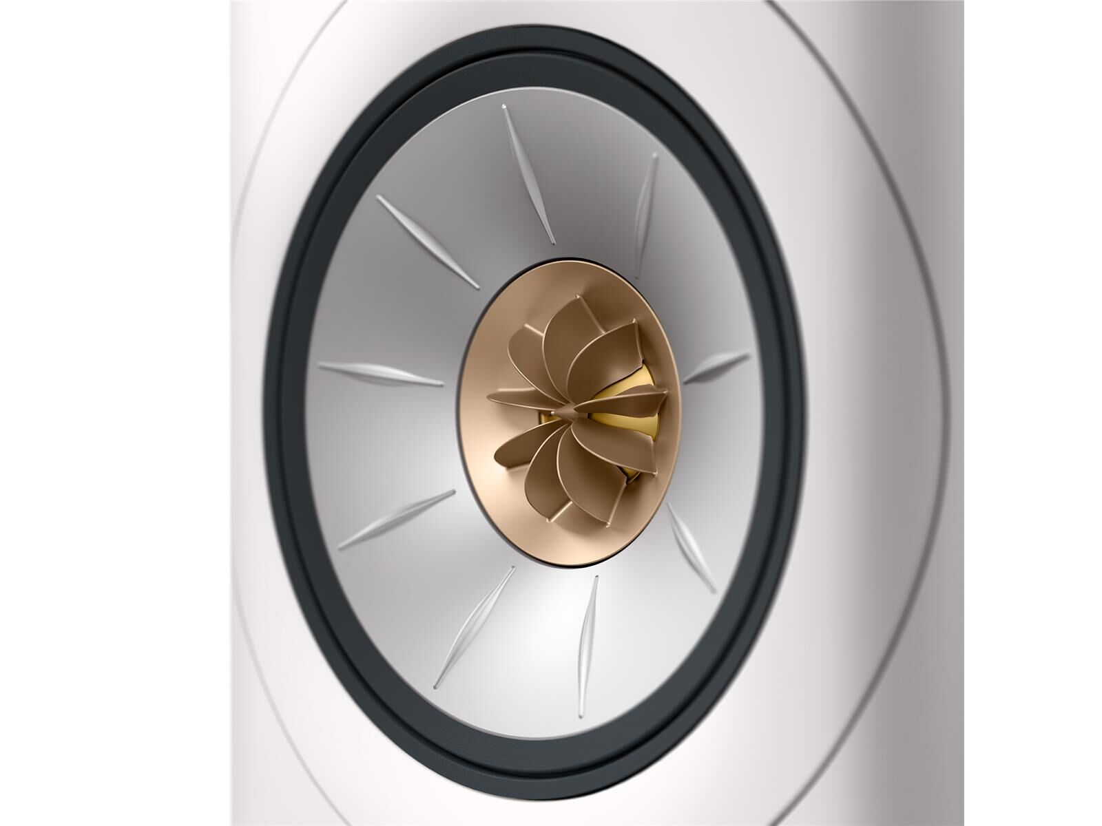 KEF LS60 wireless Standlautsprecher (Paarpreis) Mineral Weiß