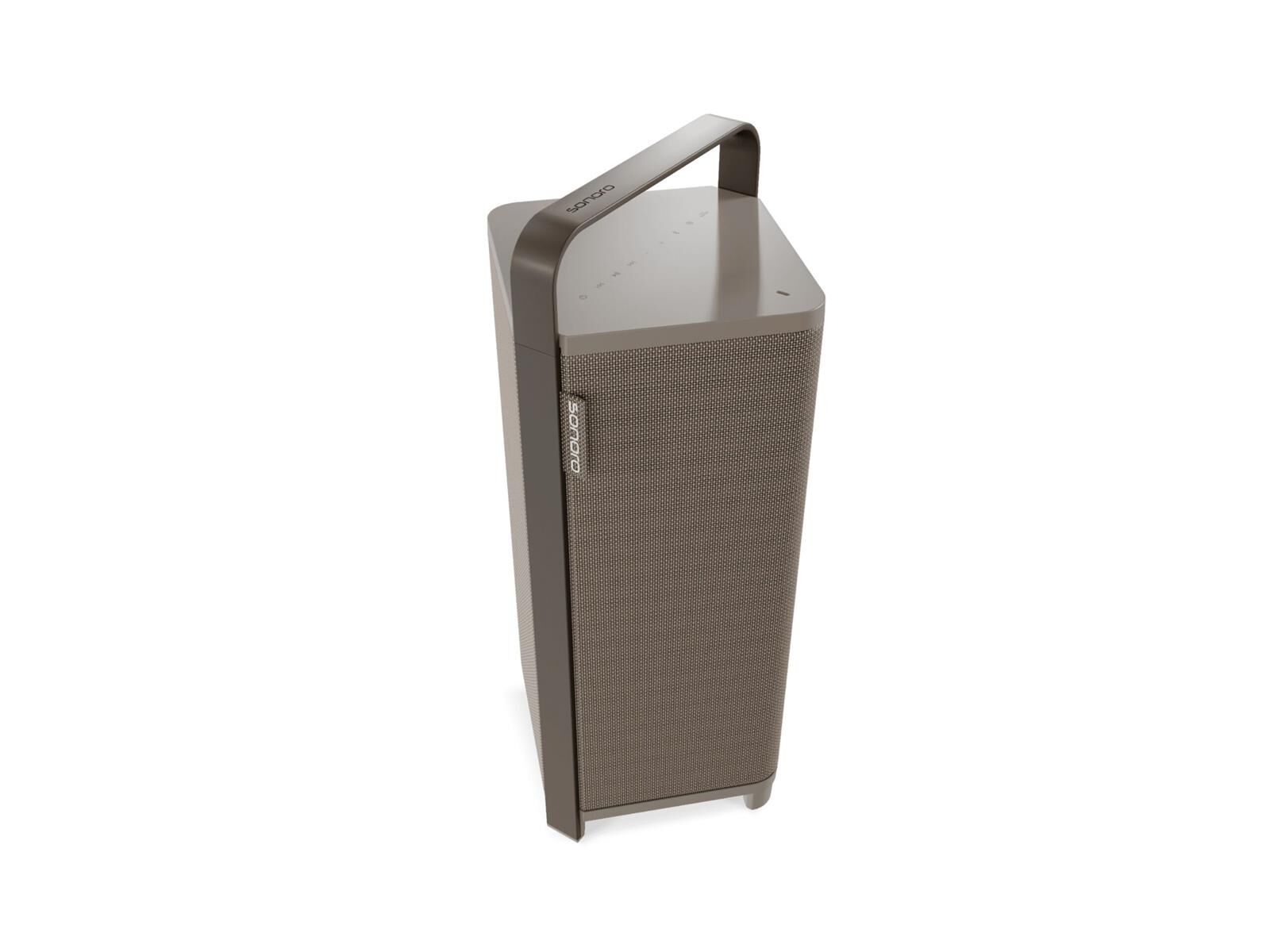vibes L beige leicht oben.jpg Sonoro Vibes XL Bluetooth Lautsprecher Tan