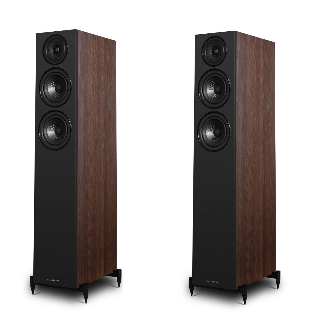 Wharfedale Diamond 12.4i Standlautsprecher (Stück) Walnuss Echtholz