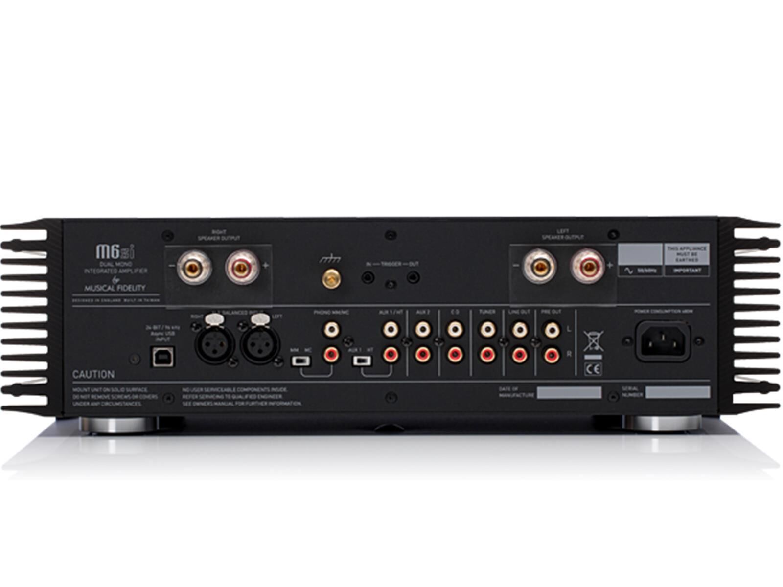 Musical Fidelity M6si Schwarz Musical Fidelity M6si Silber