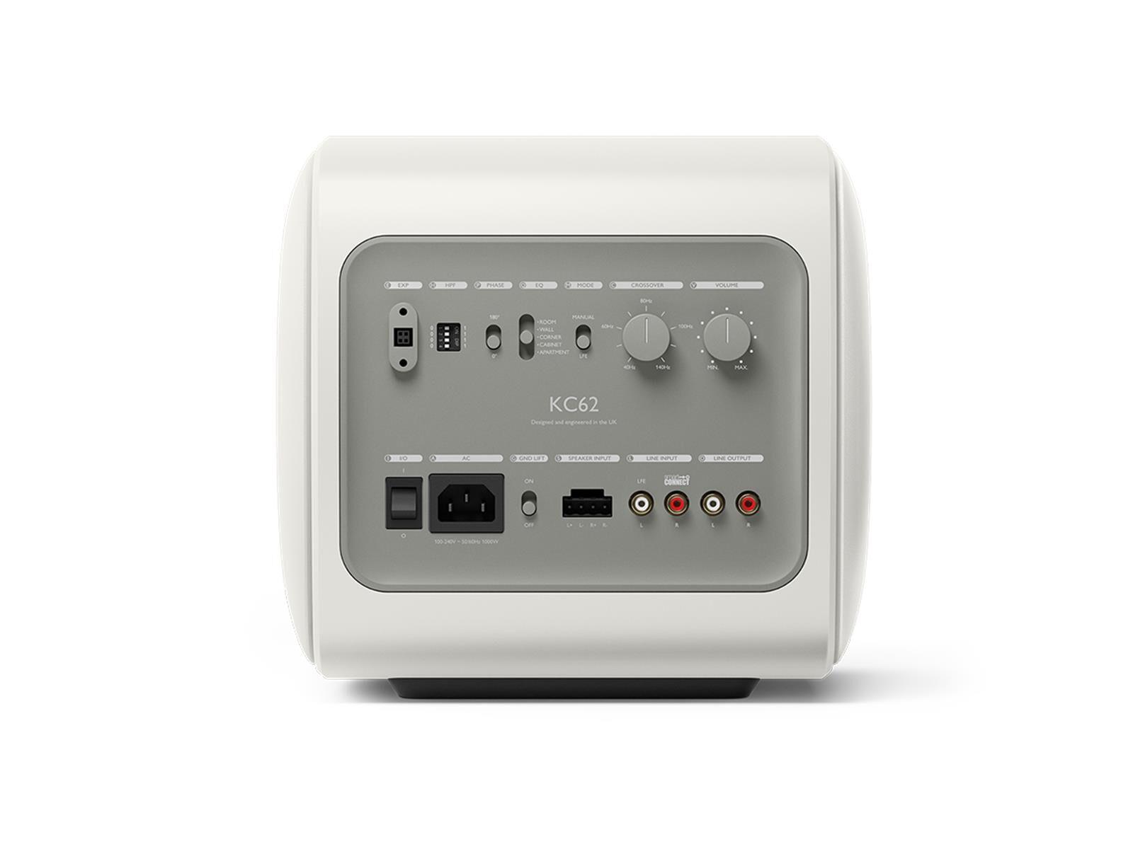 KEF KC62 Subwoofer weiß KEF KC62 Subwoofer weiß