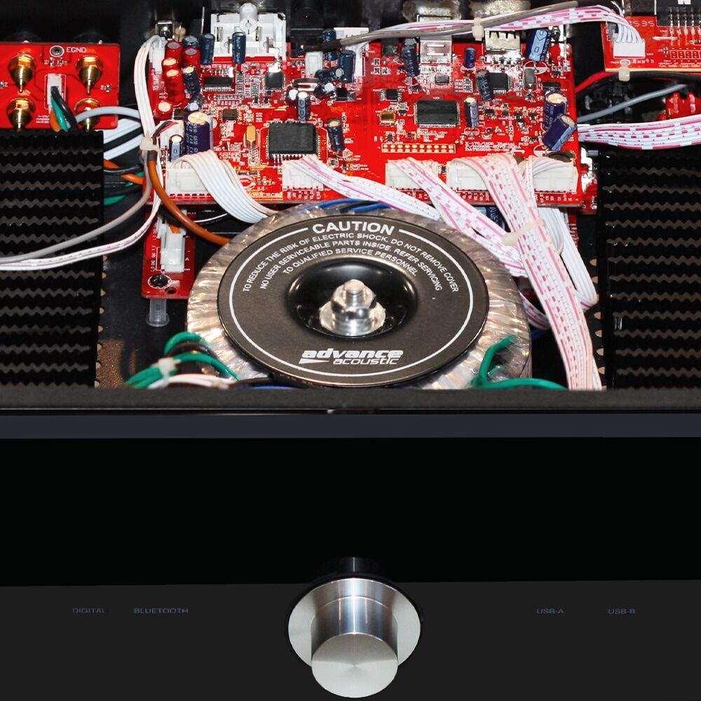 Advance Paris X-i75 schwarz + Audioquest NRG x 1,8m