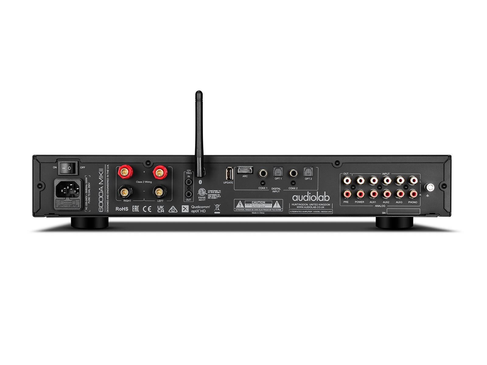 6000A-MKII hinten.jpg audiolab 6000A MKII Vollverstärker Silber