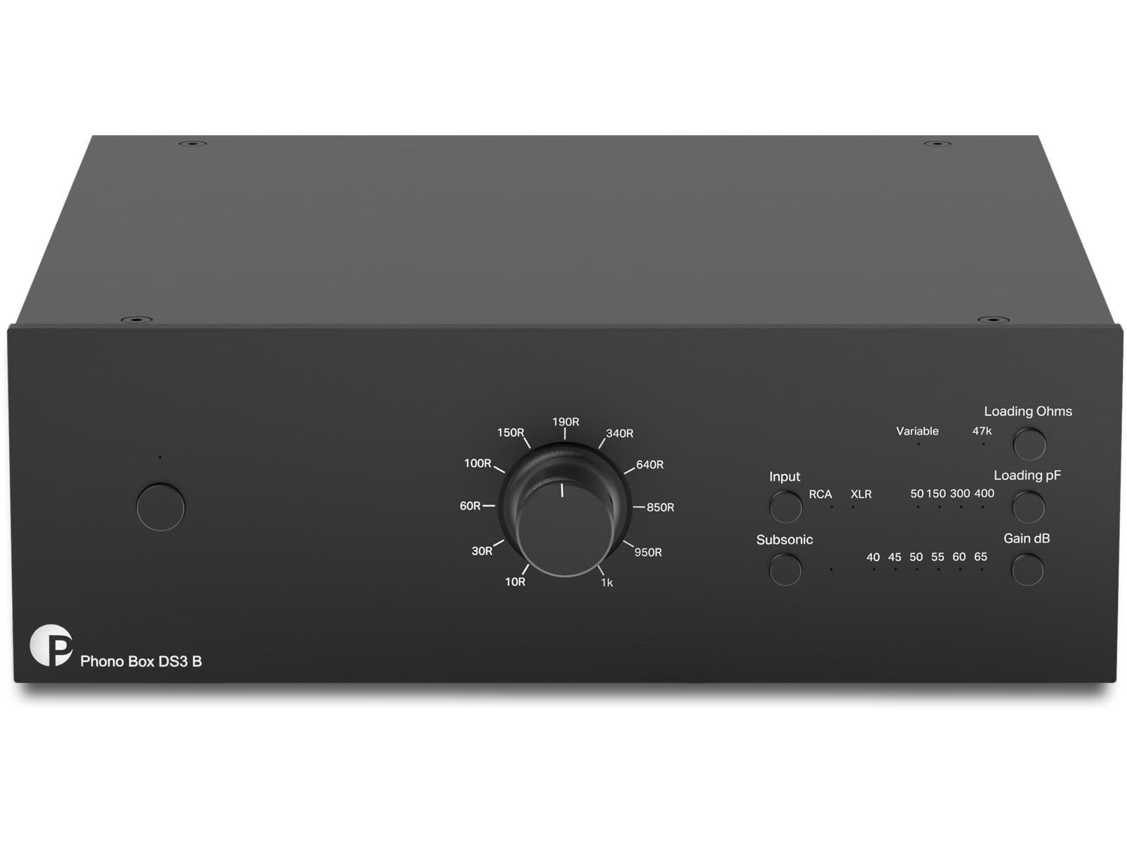 Pro-Ject Phono Box DS3 B schwarz Pro-Ject Phono Box DS3 B schwarz