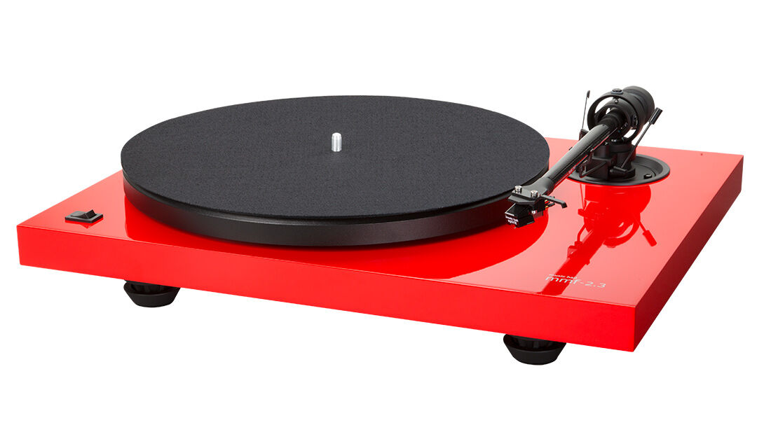 Music Hall mmf-2.3 Plattenspieler rot