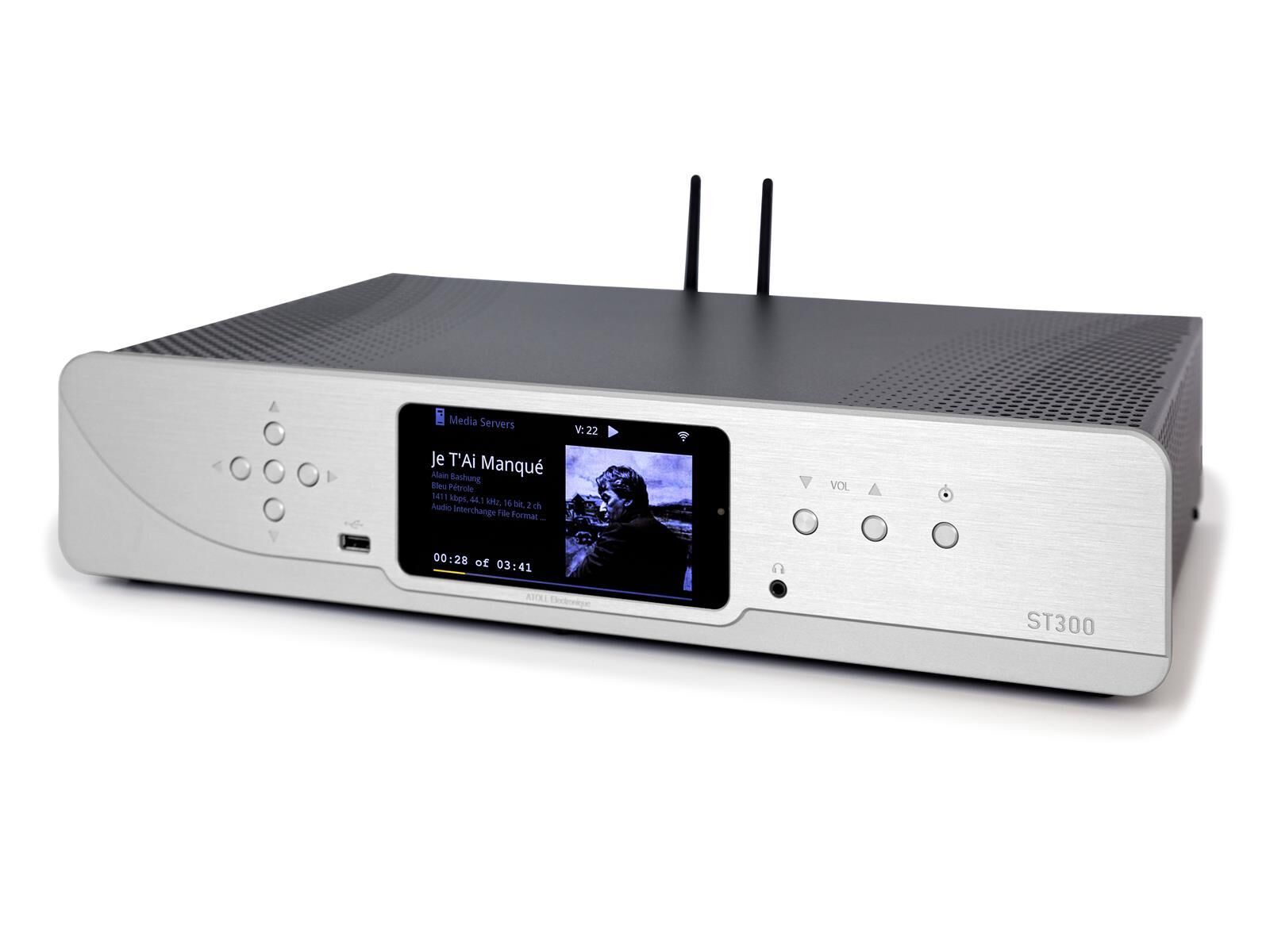 Atoll ST 300 Signature Streaming-Netzwerkspieler silber