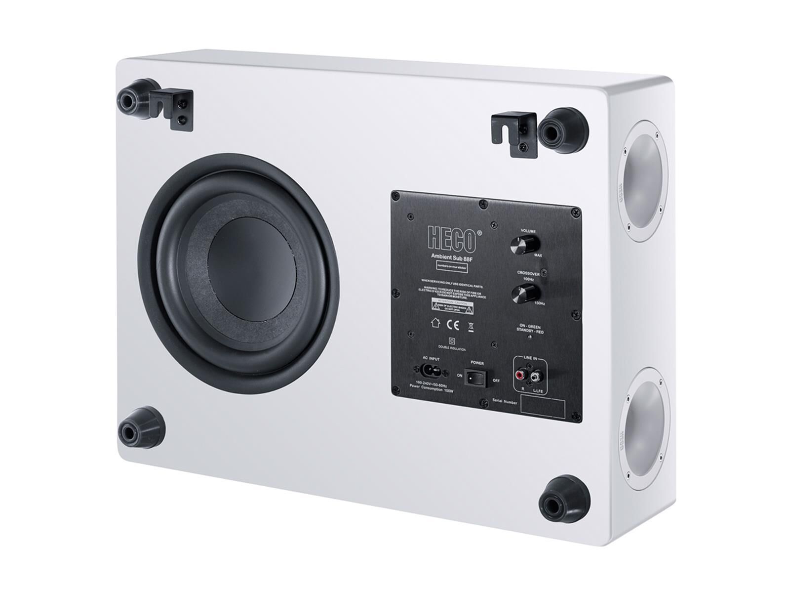 Heco Ambient Sub 88 F weiß