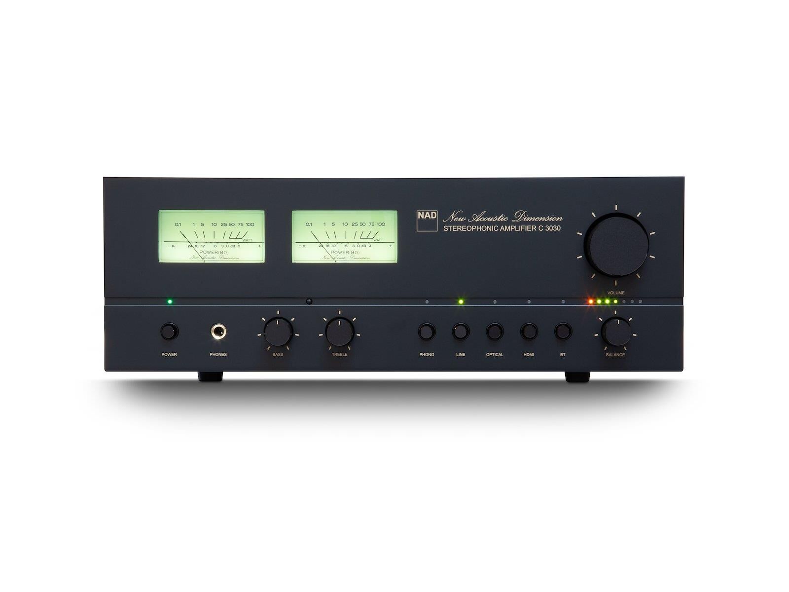 NAD C 3030 Stereo Vollverstärker graphit