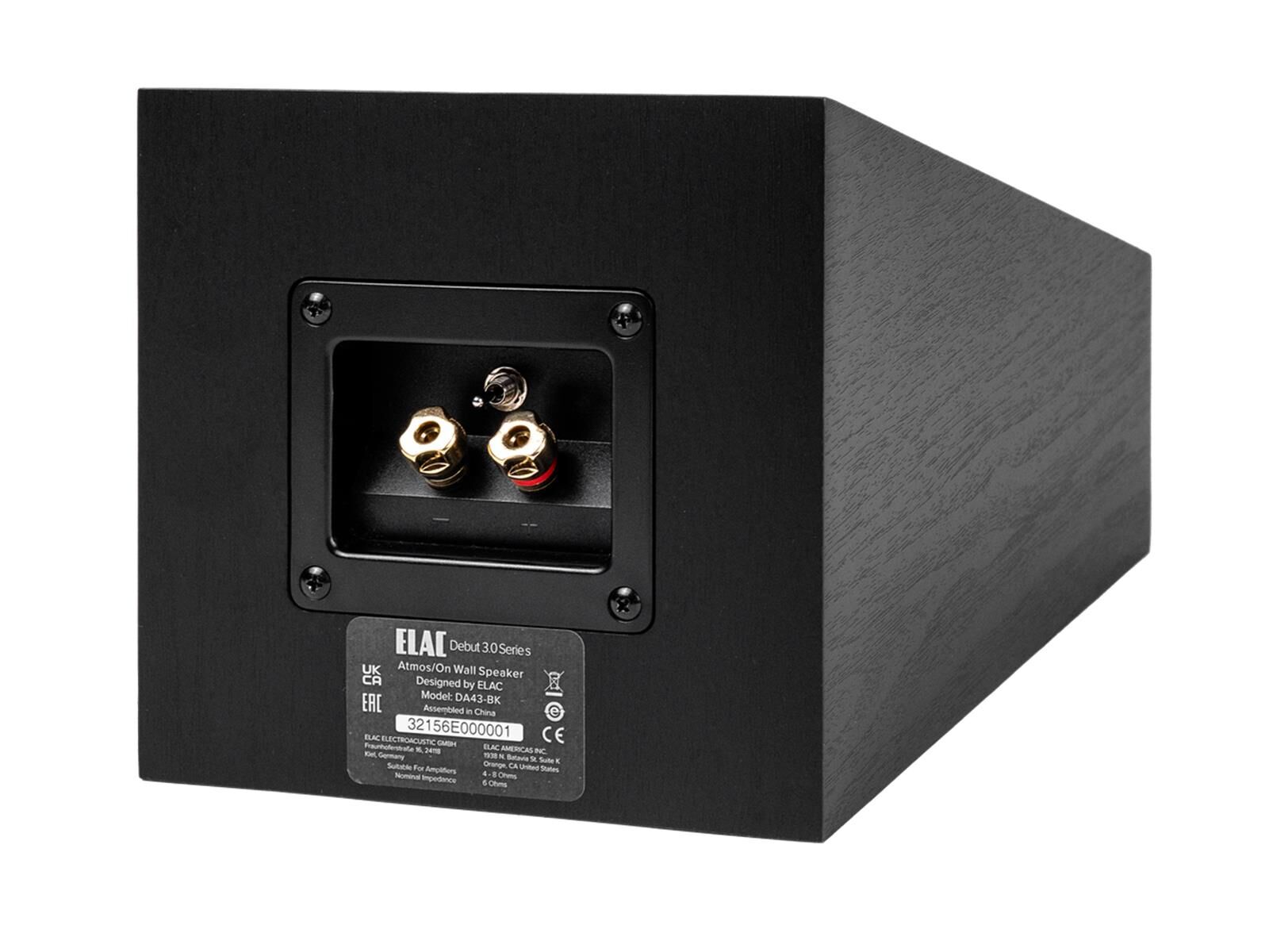 ELAC Debut A4.3 Atmos Surroundlautsprecher (Stück) schwarz