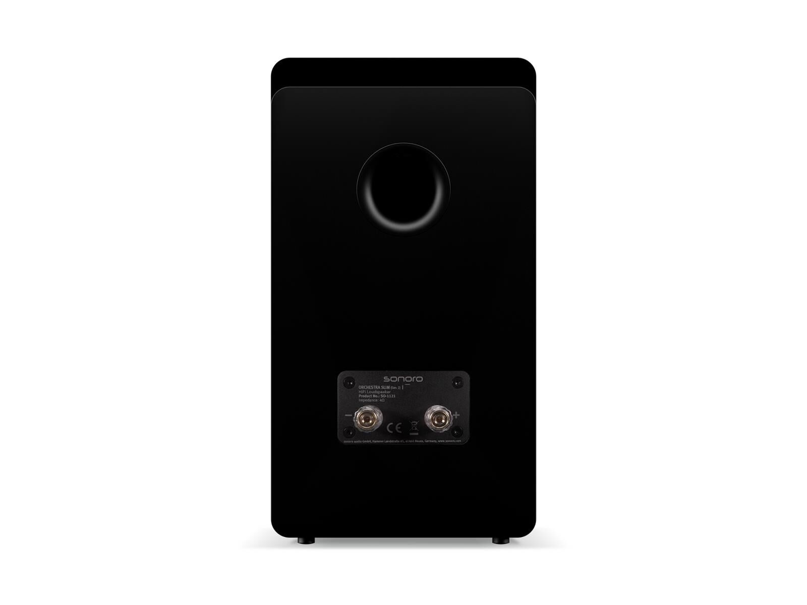 slim schwarz hinten.jpeg Sonoro Orchestra Slim (Gen.2) (Paarpreis) schwarz matt