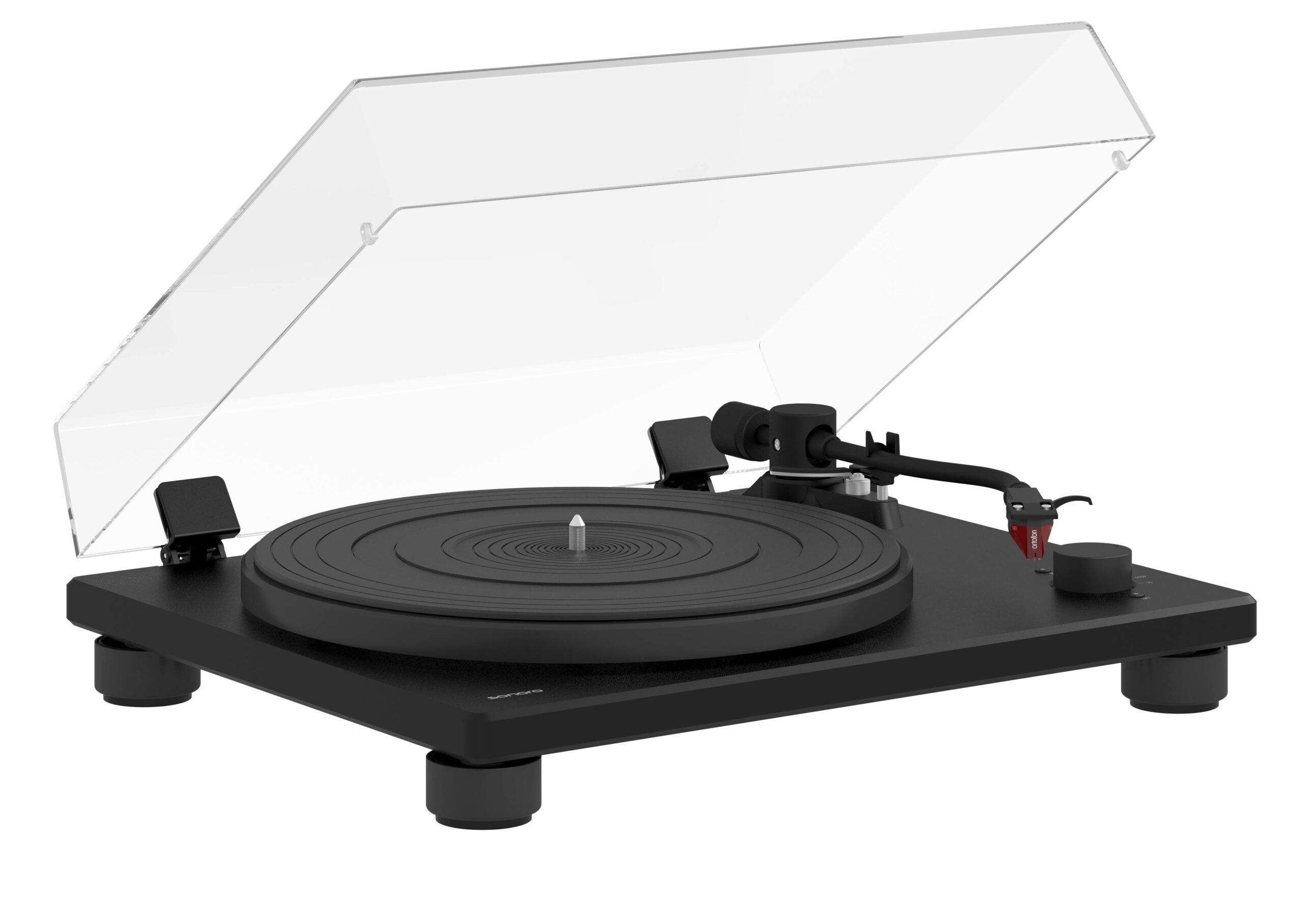 Sonoro Plattenspieler Platinum Automatic EAS schwarz matt