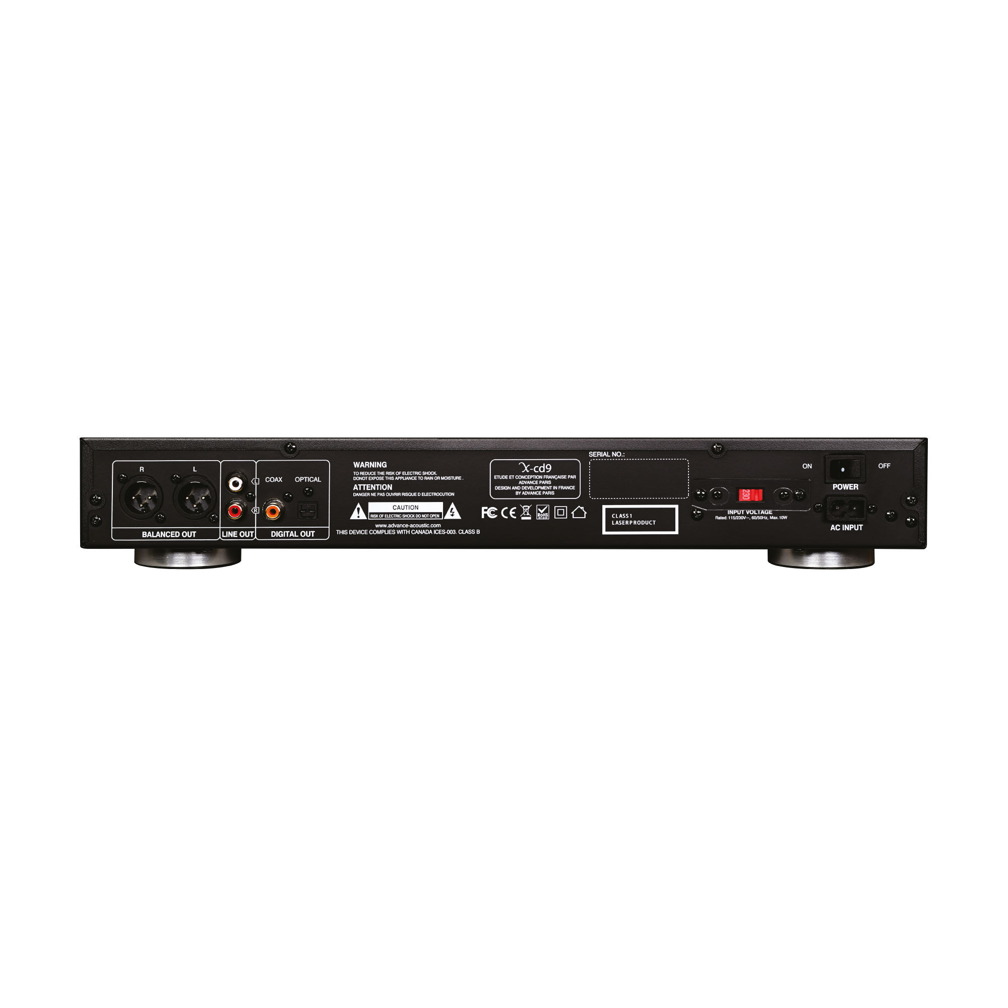 Advance Paris X-CD9 CD-Player