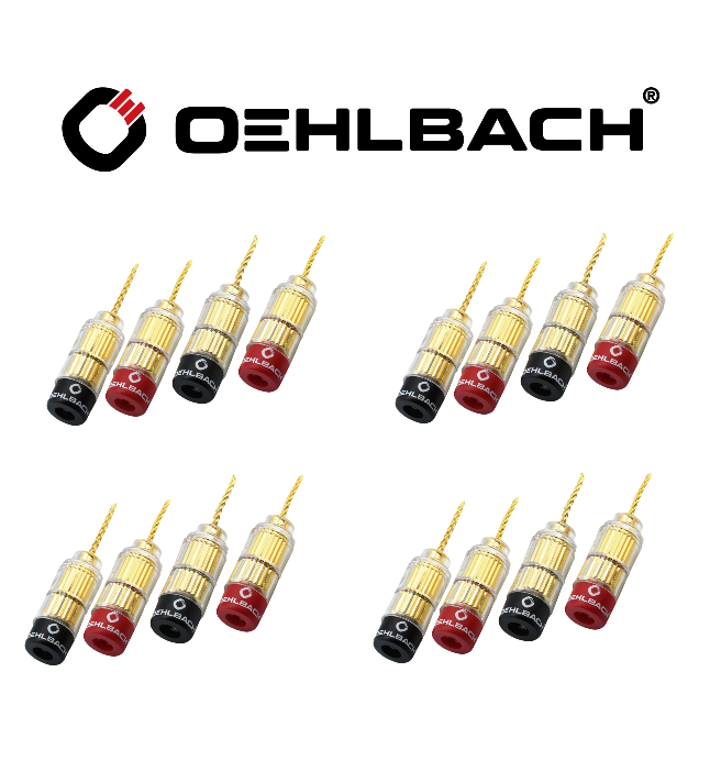 OEHLBACH Bananen-Stecker Solution Banana-Flex 16er Set OEHLBACH Bananen-Stecker Solution Banana-Flex 16er Set