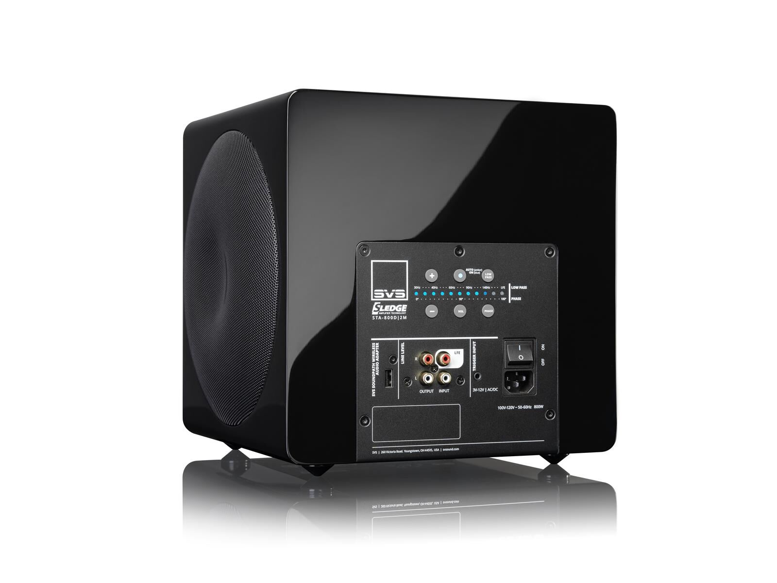 SVS 3000 Micro Subwoofer hochglanz schwarz