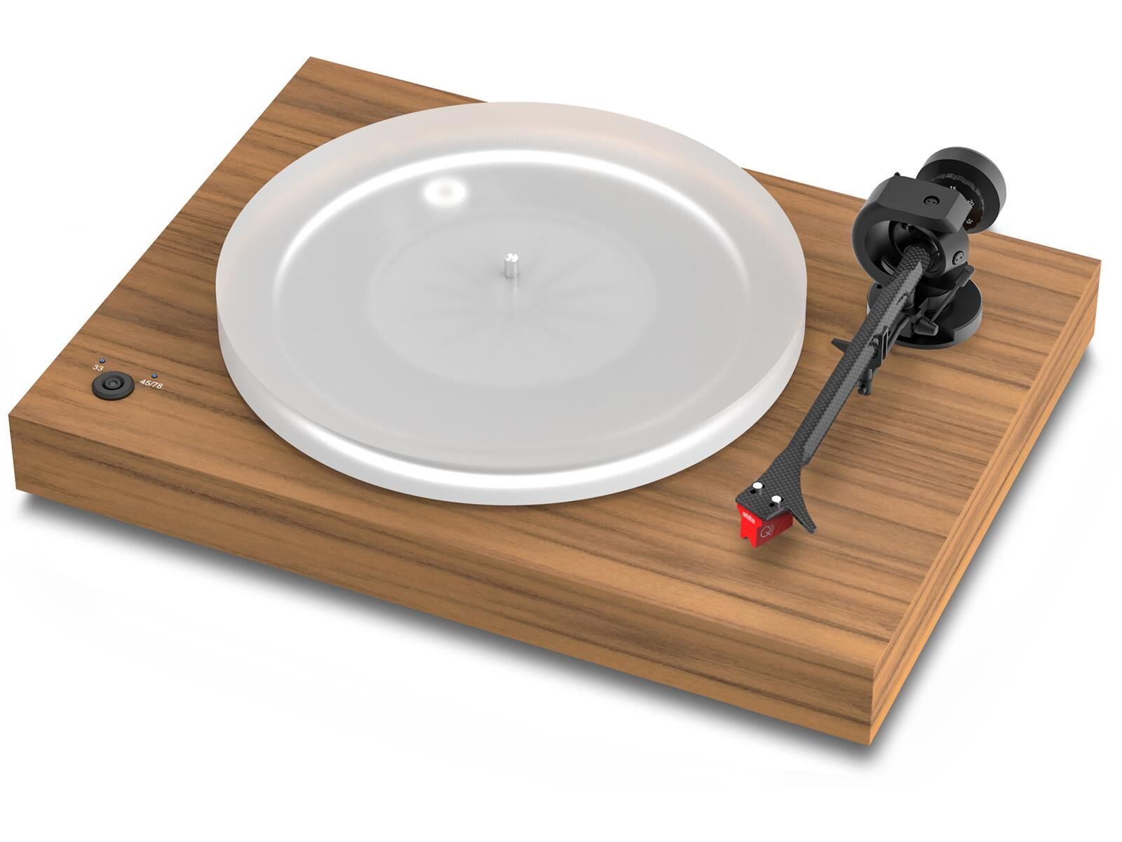 Pro-Ject X2 B True-Balanced-Plattenspieler seidenmatt walnuss Pro-Ject X2 B True-Balanced-Plattenspieler seidenmatt walnuss
