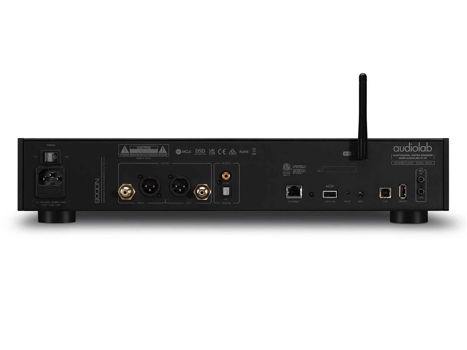 audiolab 9000N Streaming Verstärker Schwarz