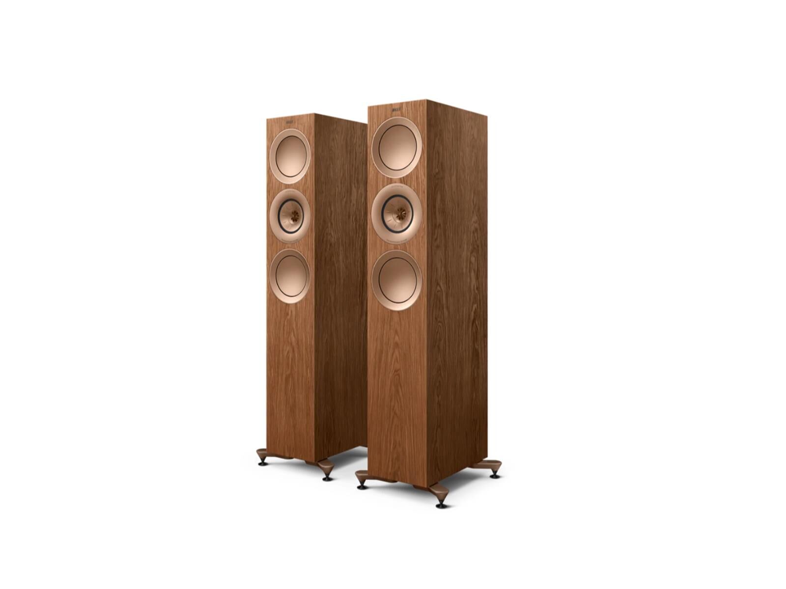 KEF R7 Meta Standlautsprecher (Stück) Walnuss