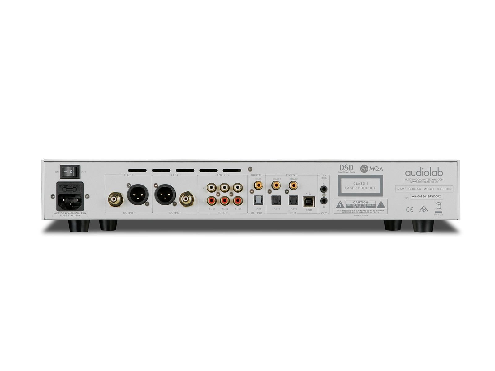 audiolab 8300CDQ CD-Player,Vorverstärker,DAC silber