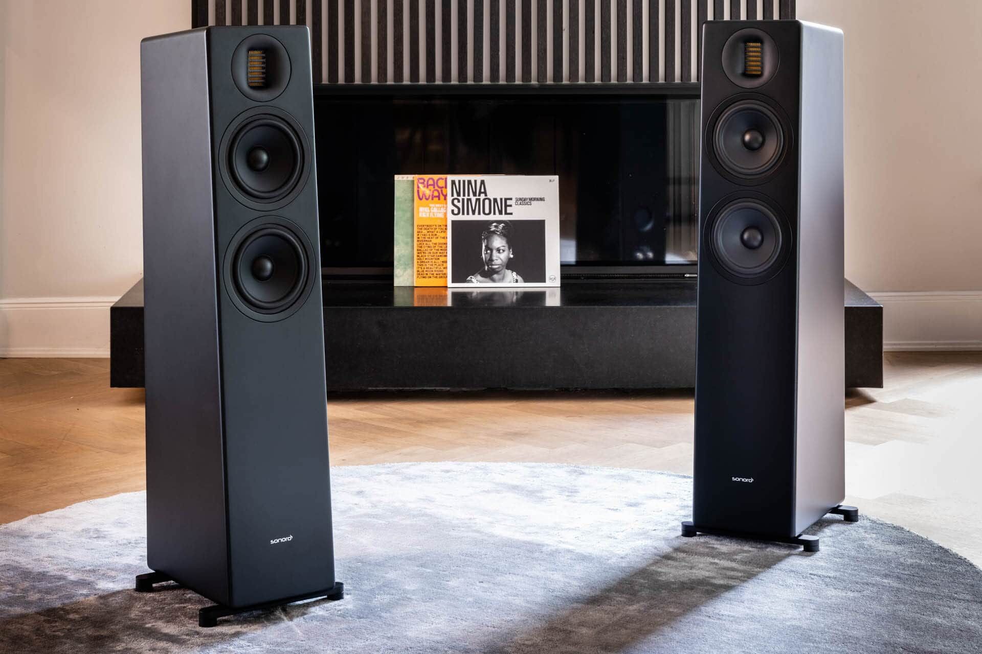 Sonoro Standlautsprecher Grand Orchestra (Paar) schwarz Sonoro Standlautsprecher