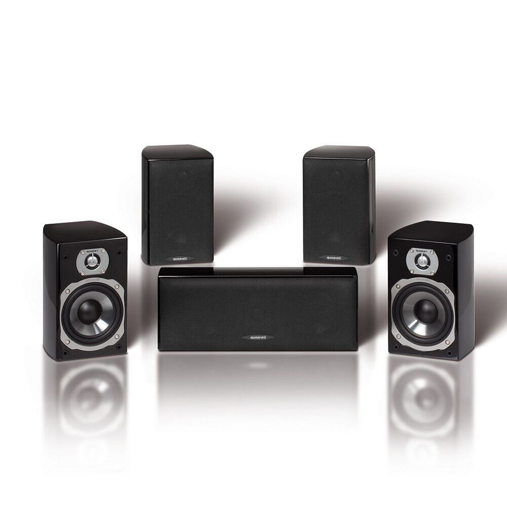 quadral CHROMIUM STYLE 5.0 Surround-Set schwarz quadral CHROMIUM STYLE 5.0 Surround-Set schwarz