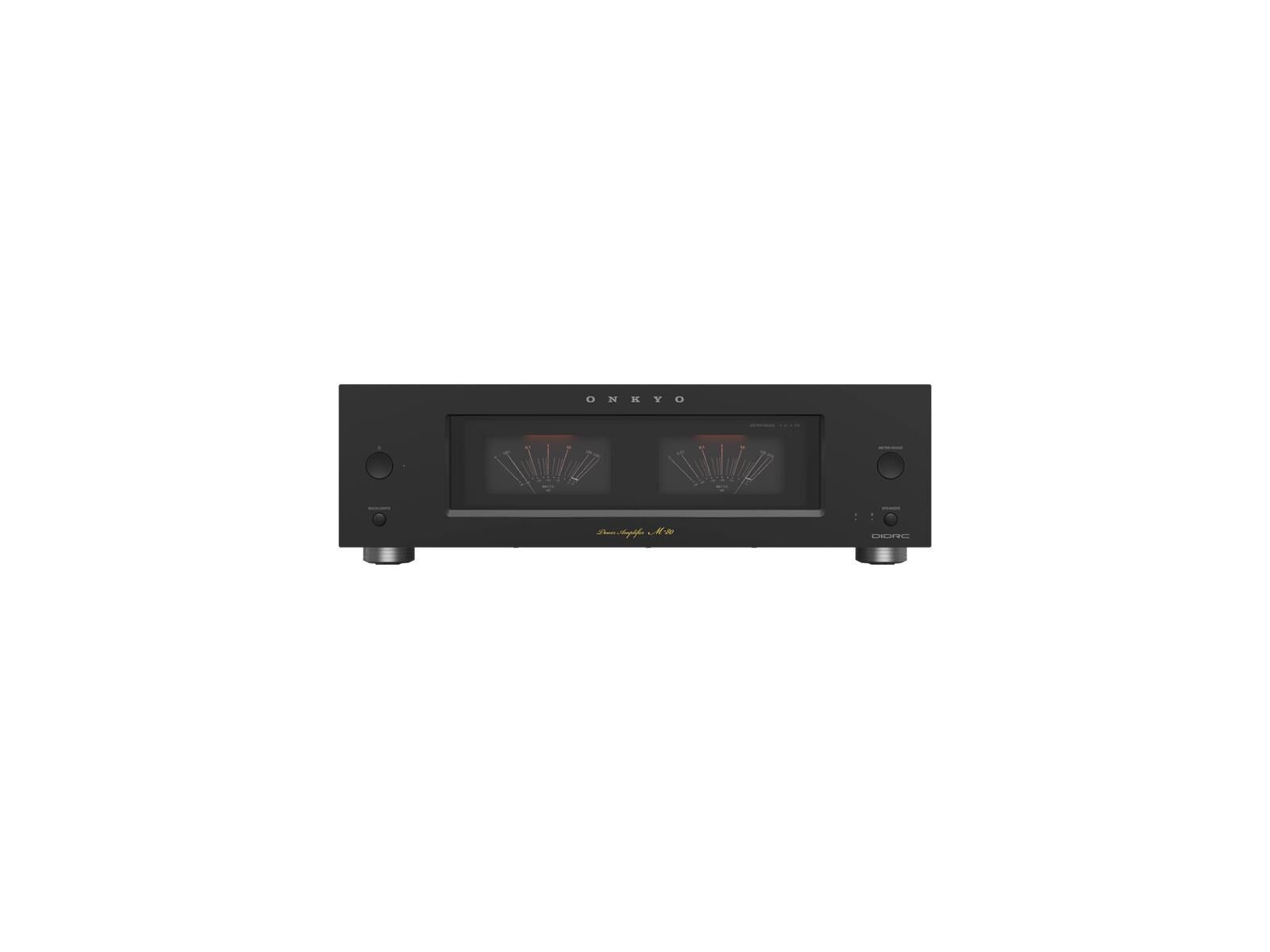 onkyo m80 vorn.png Onkyo M80 Leistungsverstärker schwarz