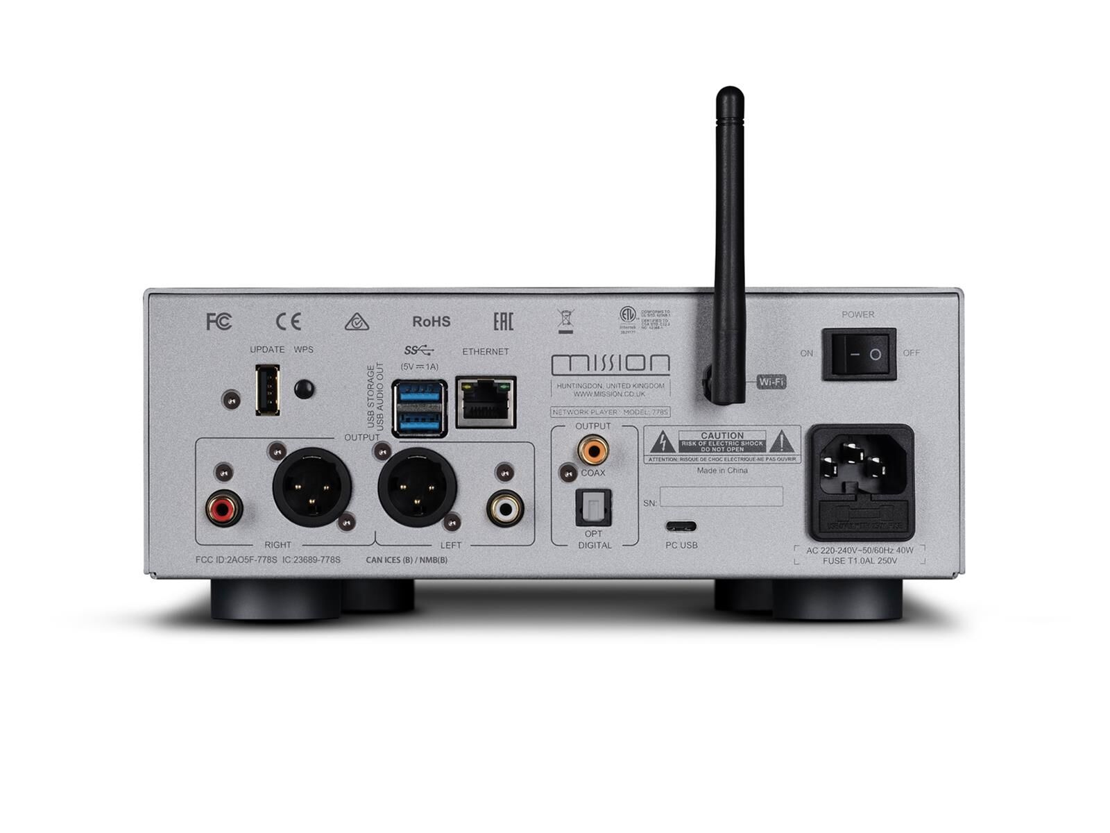 Mission 778S Streamer Silber