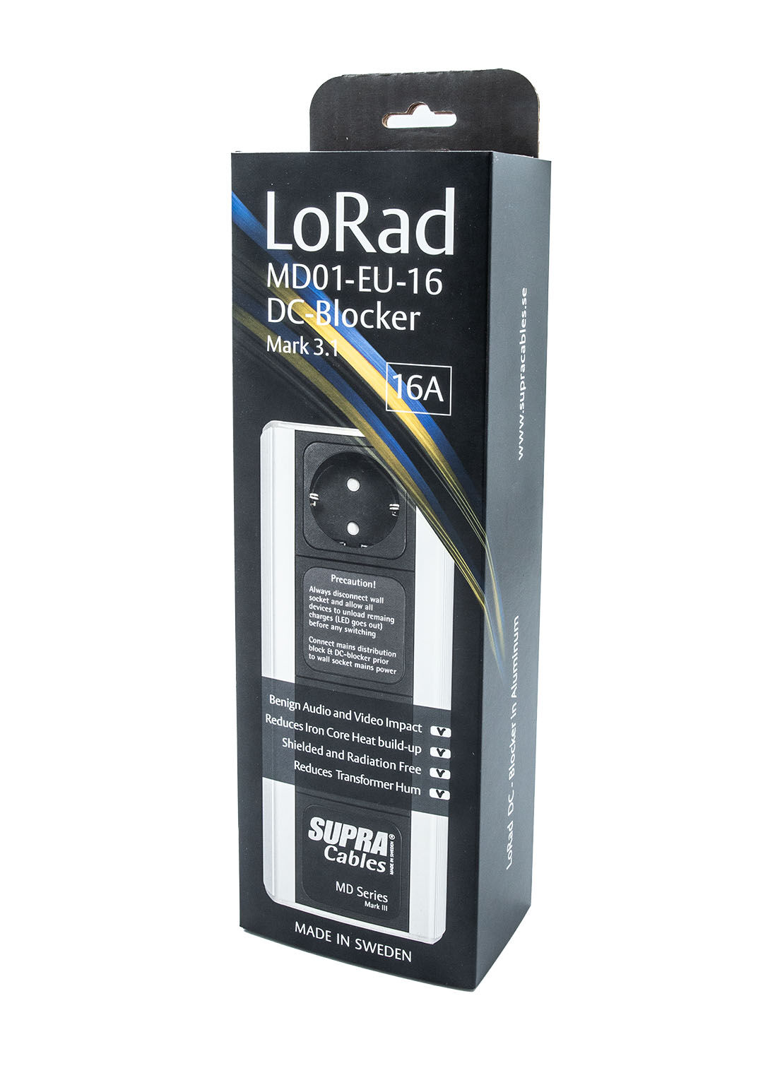 Supra Cables MD01-16-EU DC-Blocker Supra Cables MD01-16-EU DC-Blocker MK3.1