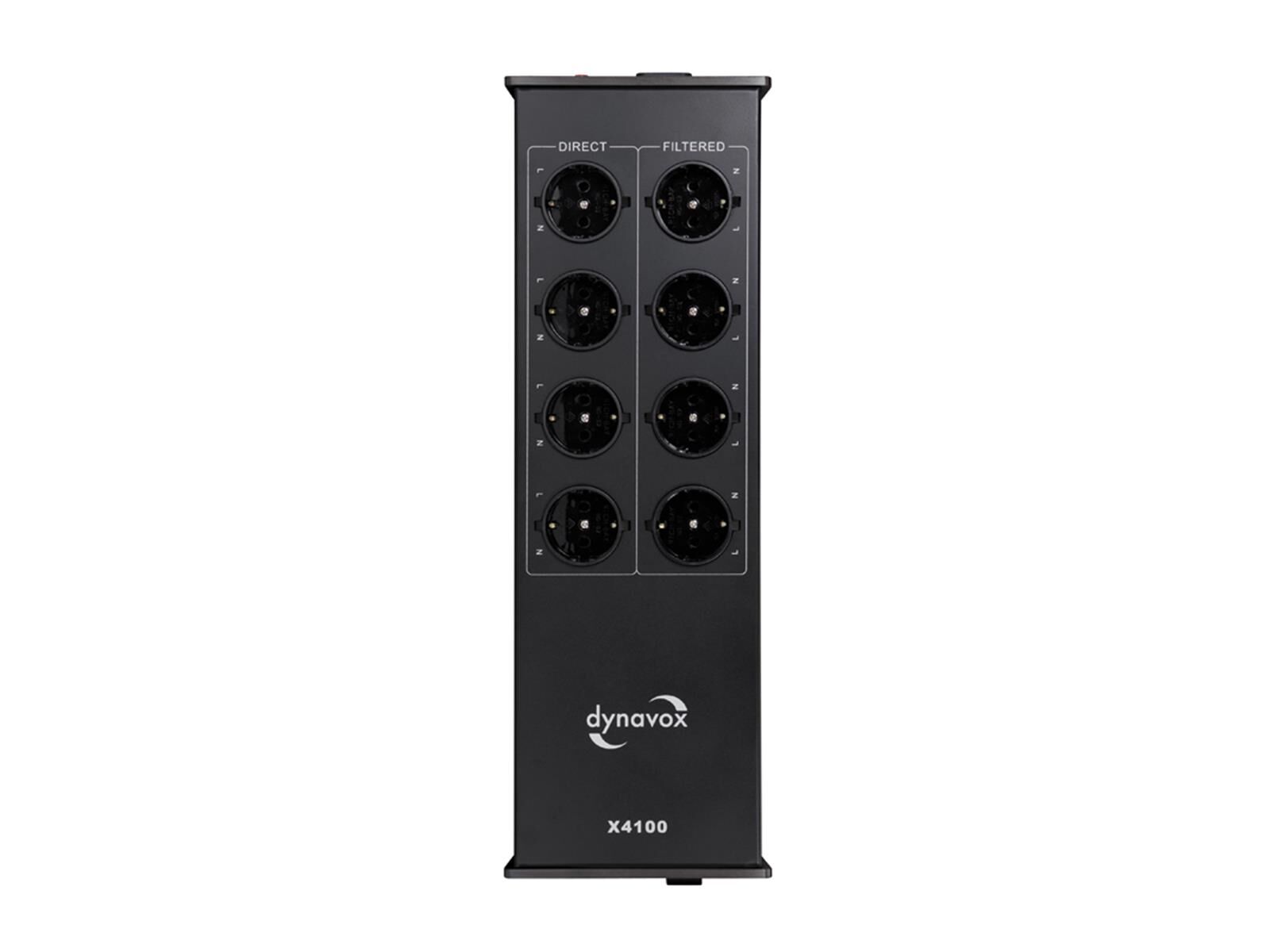dynavox4.jpg Dynavox X4100B HIFI-Steckdosenleiste Schwarz