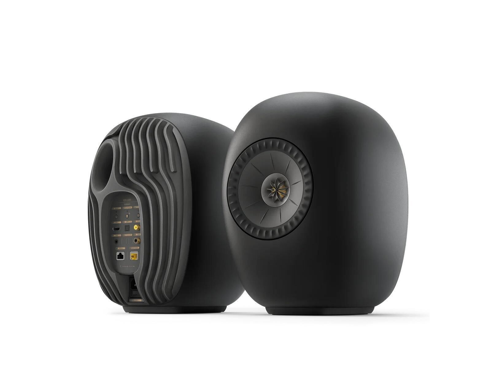 KEF LS LUXE Wireless HiFi Aktivlautsprecher (Paar) Eclipse Black