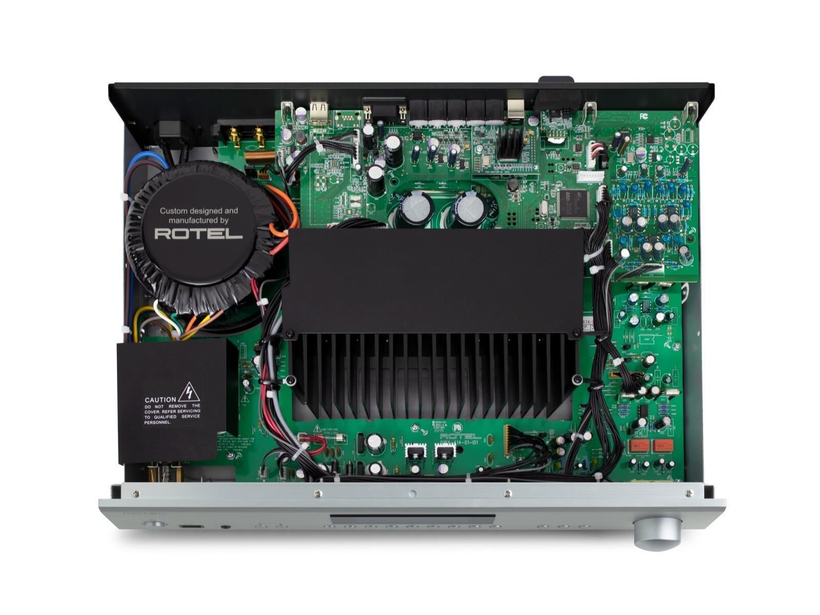 Rotel A12MKII Vollverstärker silber