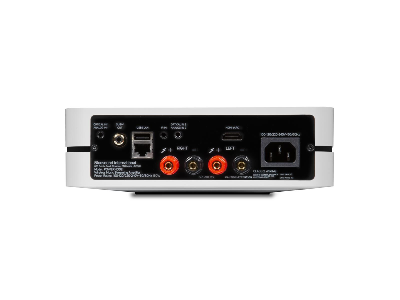 Bluesound Power Node N330 Musikstreamer weiß