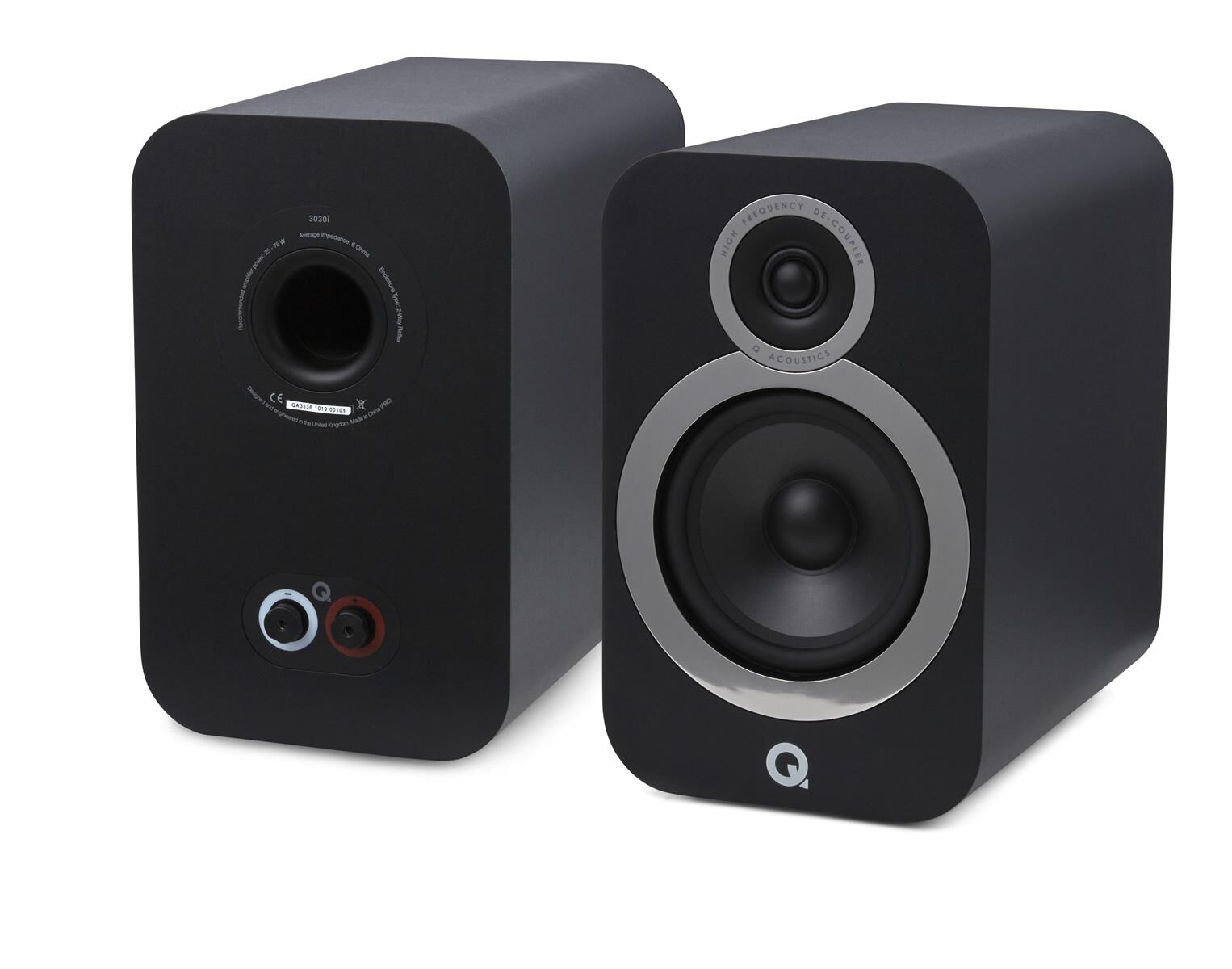 Q Acoustics 3030 i schwarz (Paarpreis)B-Ware