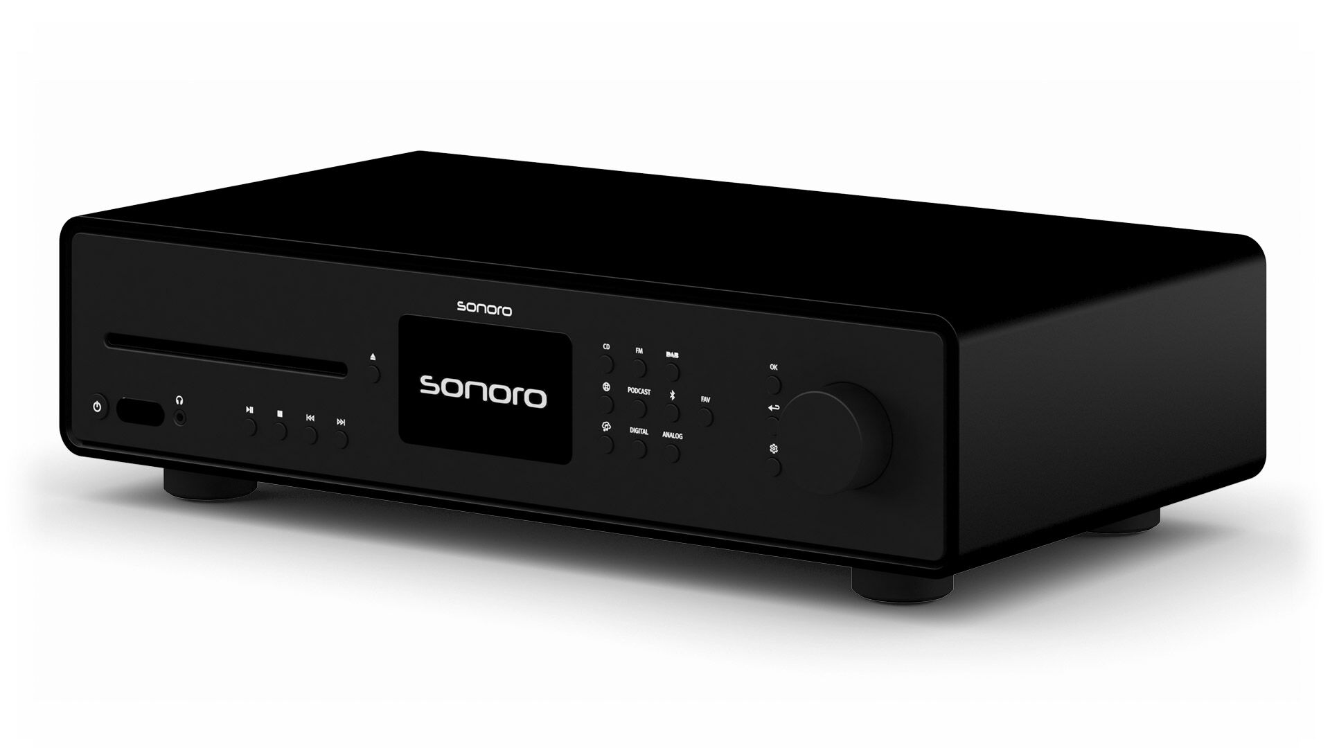 Sonoro Maestro Quantum Stereoreceiver schwarz matt