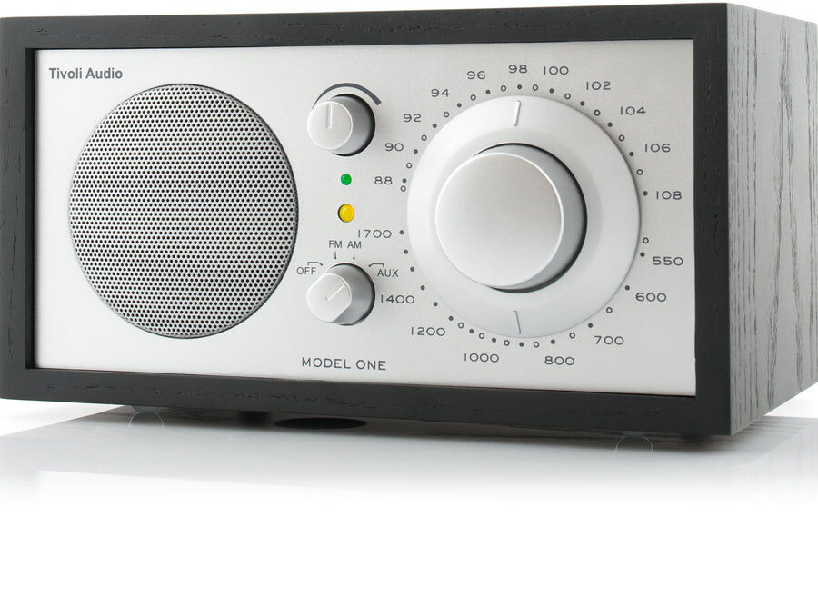 Tivoli Audio Model One Schwarz/Silber