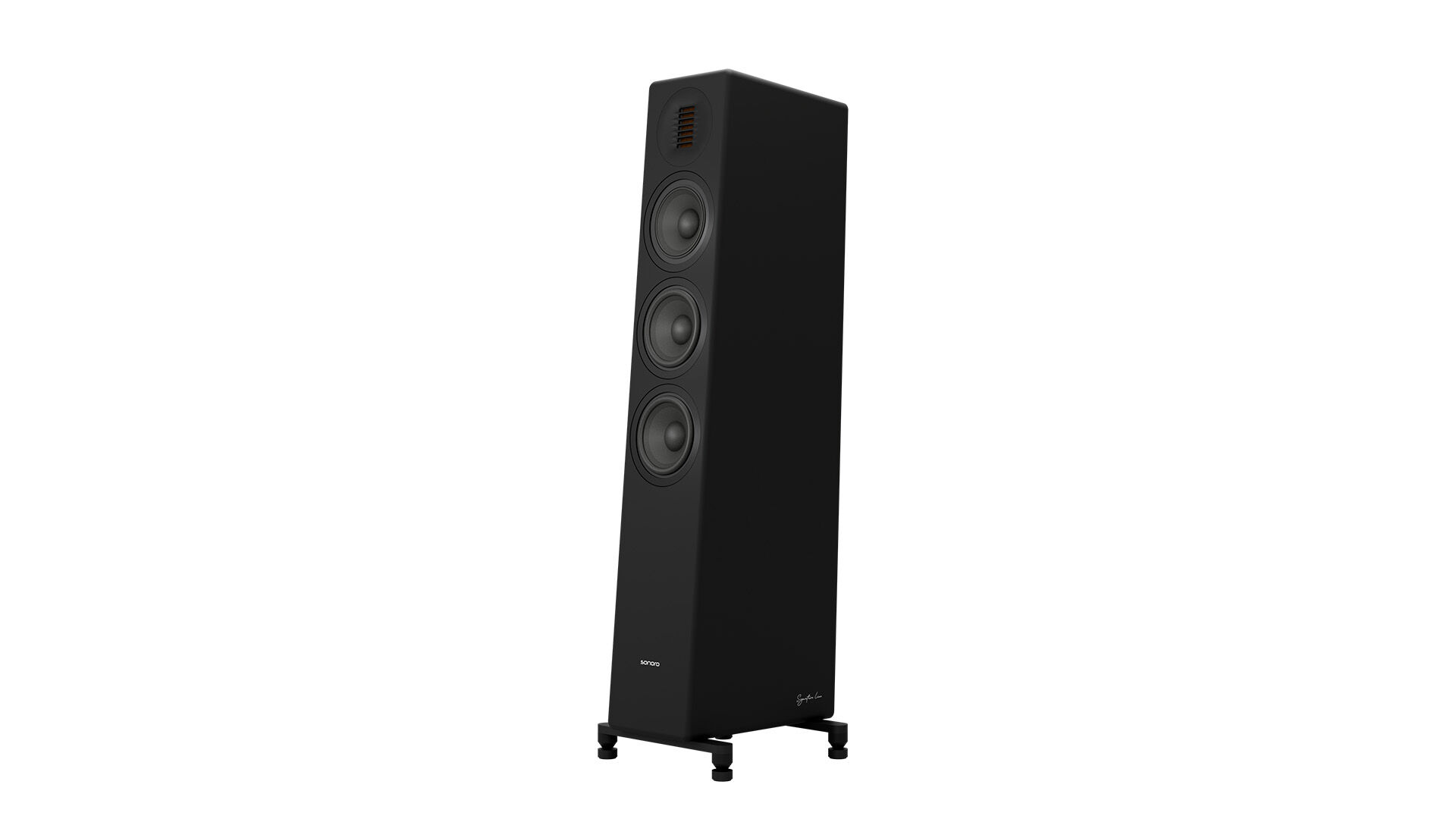 Sonoro Orchestra Shaped Signature (Stück) schwarz matt