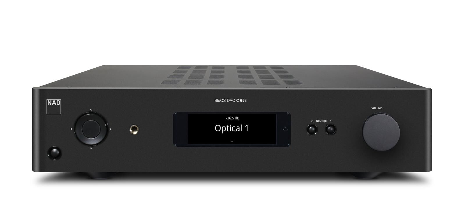 NAD C 658 Front NAD C658 Graphite BluOS Streaming DAC