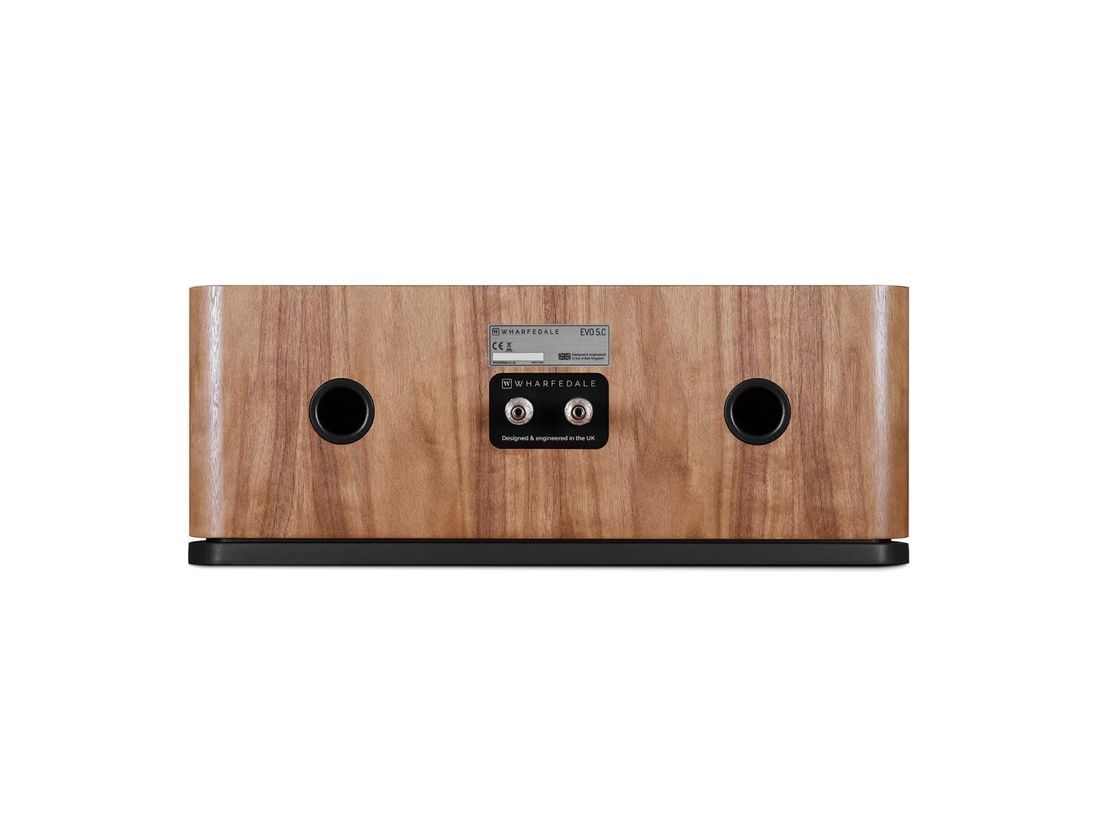 EVO5.C hinten.jpg Wharfedale EVO 5.C Centerlautsprecher Walnuss Echtholz