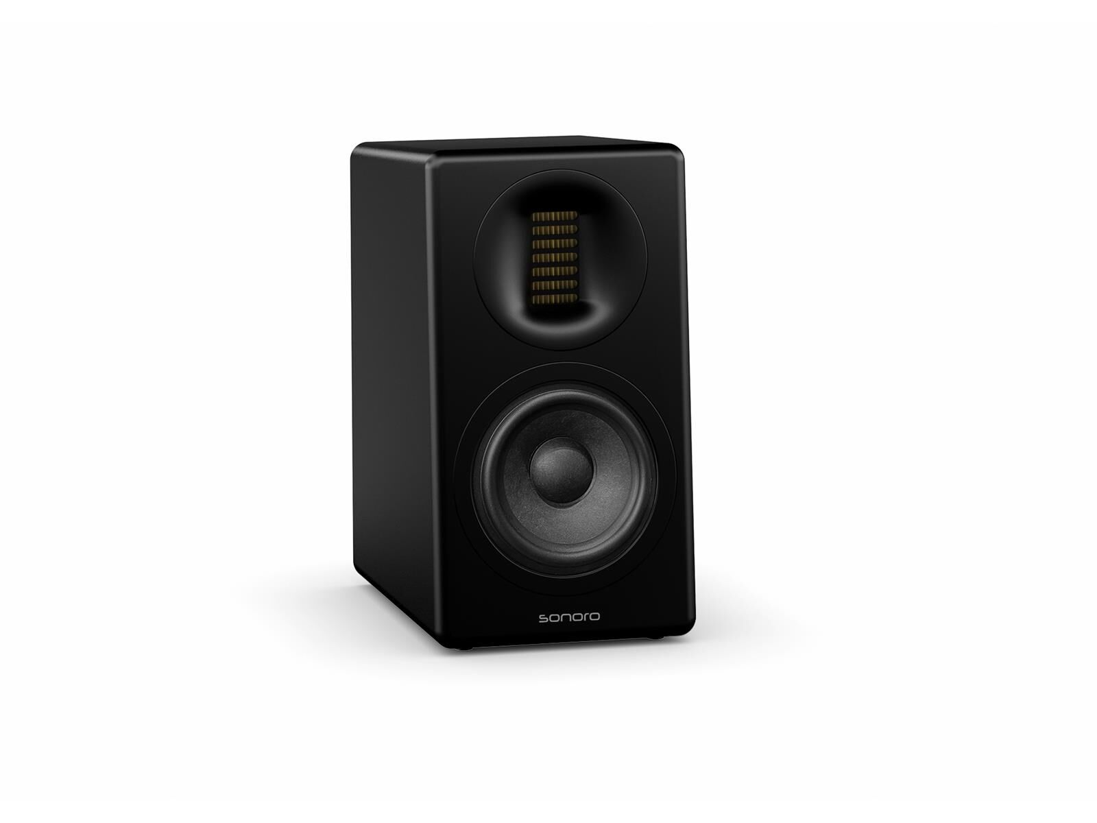 slim schwarz seite.jpeg Sonoro Orchestra Slim (Gen.2) (Paarpreis) schwarz matt